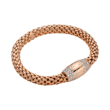        Roségold, Armschmuck, FOPE Love Nest Flex'it Armband