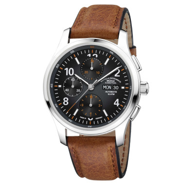 Damen- und Herrenuhr, Automatik, Mühle Glashütte Lunova