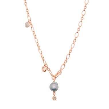 Halsschmuck, Roségold, Bron Joy Halskette