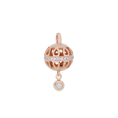 Halsschmuck, Roségold, Bron Toujours Ajour Anhänger