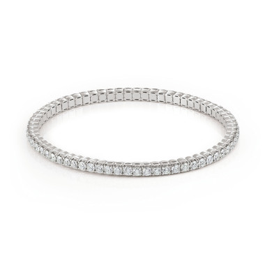Armschmuck, Weißgold, Al Coro Stretchy Armband