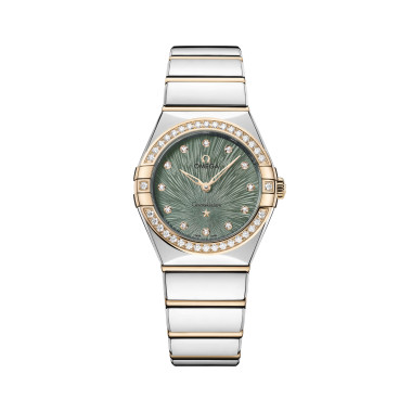 Damenuhr, Quarzwerk, Omega Constellation
