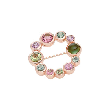         Roségold, Accessoires/Sonstiges, Bron Confetti Brosche