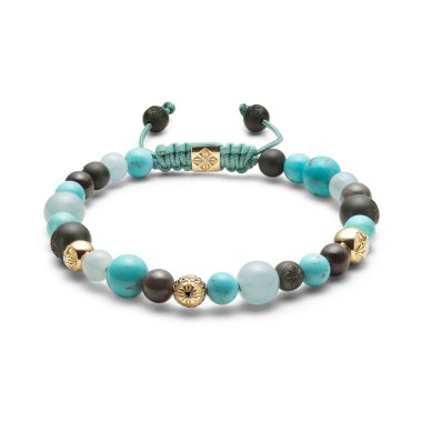 Armschmuck, Gelbgold, Shamballa Jewels Non-Braided Armband