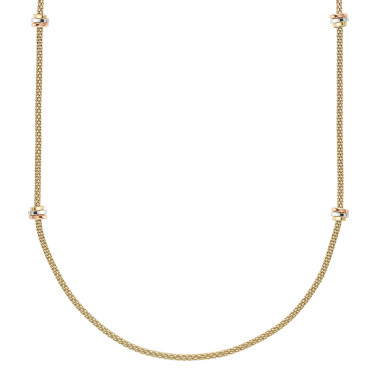 Halsschmuck, Gelbgold, FOPE Prima Flex'it Collier