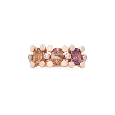 Ringe, Roségold, Bron Phlox Ring