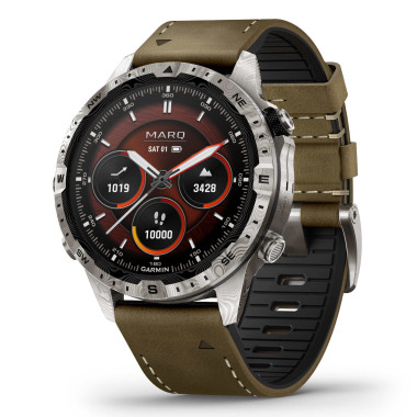 Herrenuhr, Quarzwerk, Garmin MARQ® Adventurer (Gen 2) – Damascus Steel Edition