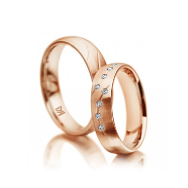 Ringe, Rotgold, Meister Trauringe Symbolics