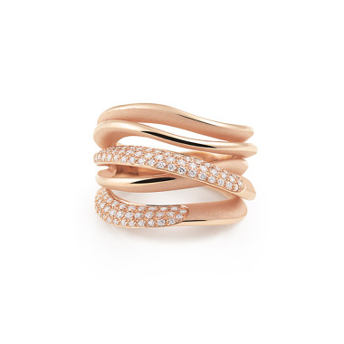 Ringe, Roségold, Annamaria Cammilli Firenze Galaxy Ring