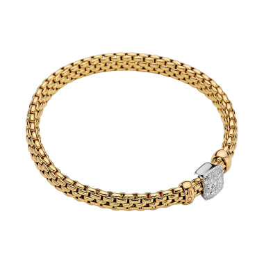 Armschmuck, Weißgold, FOPE Vendôme Flex'it Armband