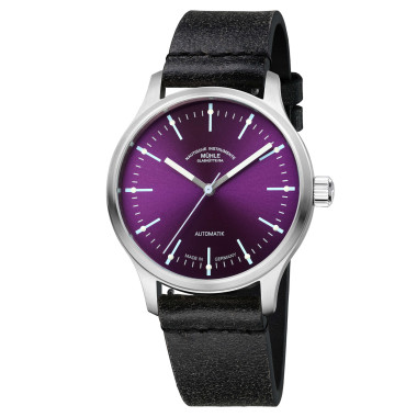 Automatik, Mühle Glashütte Panova Violett