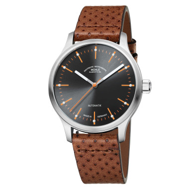 Automatik, Mühle Glashütte Panova Grau