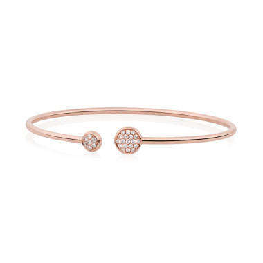 Armschmuck, Roségold, Bron Reflex Armspange