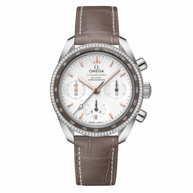 Damen- und Herrenuhr, Automatik, Omega Speedmaster 38
