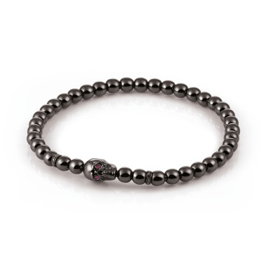 Armschmuck, Weißgold, Al Coro Stretchy Uomo Armband