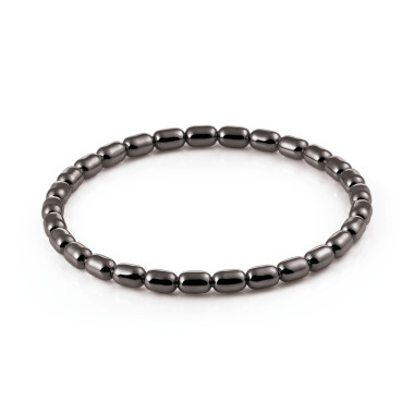 Armschmuck, Weißgold, Al Coro Stretchy Uomo Armband