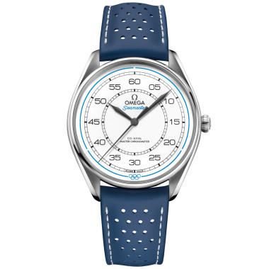 Damen- und Herrenuhr, Automatik, Omega Seamaster Offizieller olympischer Zeitnehmer