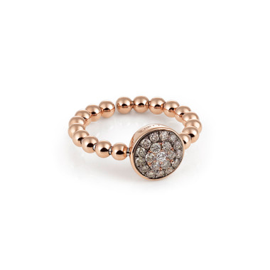Ringe, Roségold, Al Coro Palladio Ring