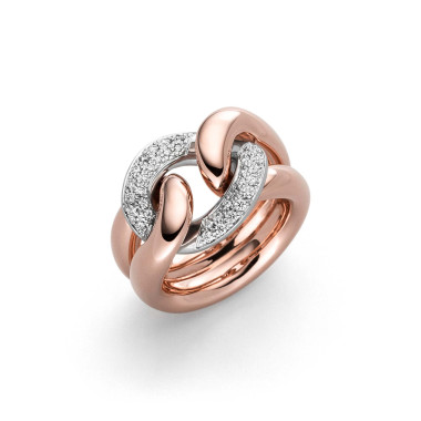 Ringe, Rotgold, IsabelleFa Ring "Duchesse 15" Pavé