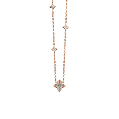 Halsschmuck, Roségold, Al Coro Palladio Collier