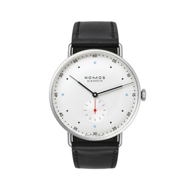 Damen- und Herrenuhr, Handaufzug, NOMOS Glashütte Metro 38