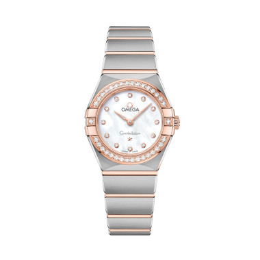 Damenuhr, Quarzwerk, Omega Constellation