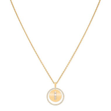 Halsschmuck, Gelbgold, Messika Lucky Move MM Collier