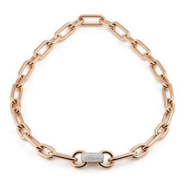 Armschmuck, Weißgold, Al Coro La Piazza Halskette 