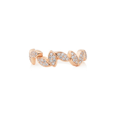 Ringe, Roségold, Bron Poppy Ring