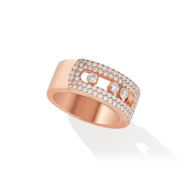 Ringe, Roségold, Messika Move Noa GM Ring