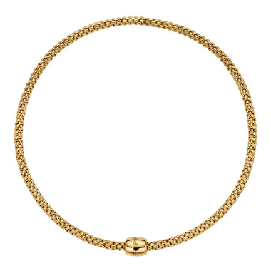         Gelbgold, Halsschmuck, FOPE Solo Flex'it Halskette