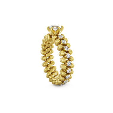         Gelbgold, Ringe, Serafino Consoli Brevetto Solitaire Multi-Size Ring