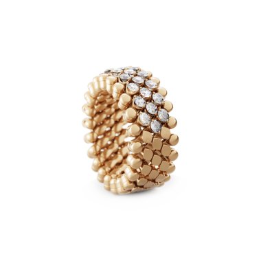 Ringe, Roségold, Serafino Consoli Brevetto Multi-Size Ring