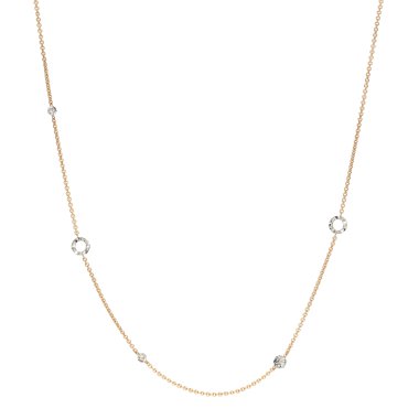 Halsschmuck, Rotgold, Schmuckwerk Alpen Halskette
