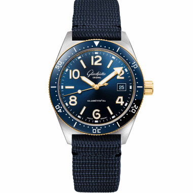Damen- und Herrenuhr, Automatik, Glashütte Original SeaQ
