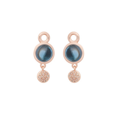         Roségold, Ohrringe, Bron Stardust Ohrschmuck