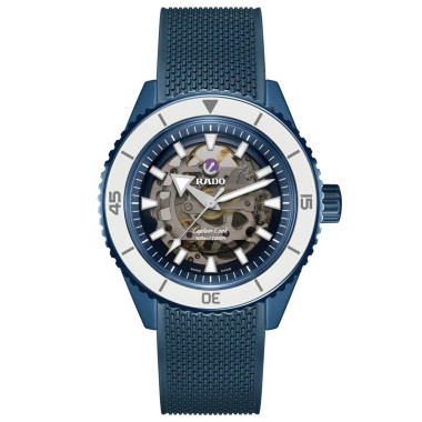 Herrenuhr, Automatik, Rado Captain Cook High-Tech Ceramic X England Cricket Limited Edition