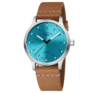 Automatik, Mühle Glashütte Panova Türkisblau