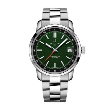 Damen- und Herrenuhr, Automatik, Breitling Top Time B31