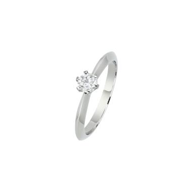 Ringe, Platin, Juwelier Jasper Schmuck Solitär-Brillantring