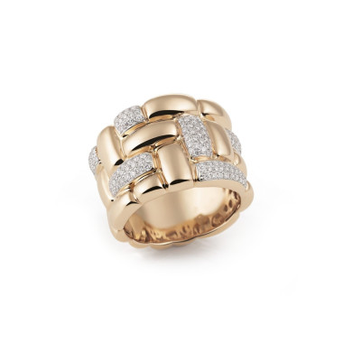 Ringe, Roségold, Al Coro La Piazza Ring