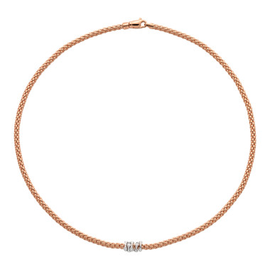         Weißgold, Halsschmuck, FOPE Prima Flex'it Collier