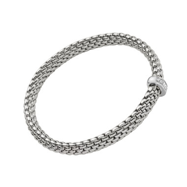         Weißgold, Armschmuck, FOPE Vendôme Flex'it Armband mit Diamanten
