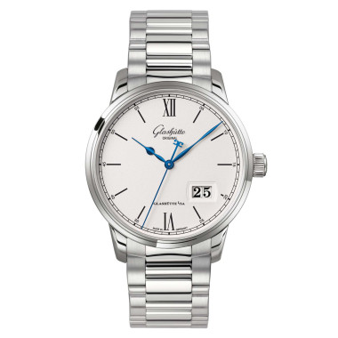 Damen- und Herrenuhr, Automatik, Glashütte Original Senator Excellence Panoramadatum