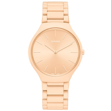Quarzwerk, Rado True Thinline Les Couleurs™ Le Corbusier Pale Sienna 32123