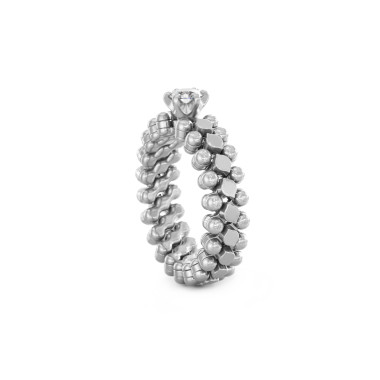         Weißgold, Ringe, Serafino Consoli Brevetto Solitaire Multi-Size Ring
