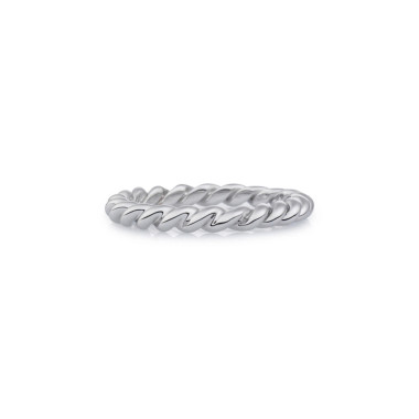 Ringe, Weißgold, Bron Stax Ring