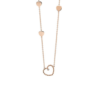 Halsschmuck, Roségold, Al Coro Palladio Collier
