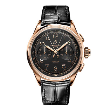 Damen- und Herrenuhr, Handaufzug, Breitling Premier B15 Duograph 42