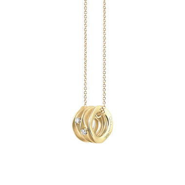 Halsschmuck, Gelbgold, Annamaria Cammilli Dune Halskette